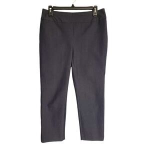 Women's Chico's "So Slimming" Dark Chambray Crop Pants | Size 0.5 (Small)